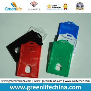 Wholesale White Hard Plastic ID Card Holder Pouch for Business Cards from china suppliers