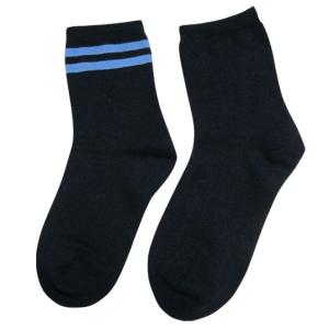 Wholesale Custom logo, design soft knitted straight students men socks from china suppliers