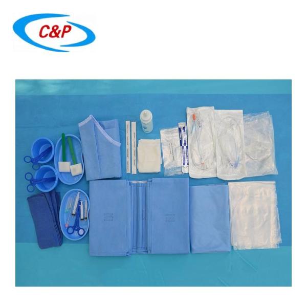 Medical Supplies Radiofrequency Angiography Drape Pack Nonwoven Fabric CE