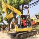 Original Hydraulic Pump 2018 Used Komatsu PC78 Excavator in Japan Good Health