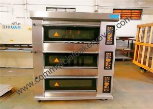 Wholesale 7kw Single Deck Electric Pizza Oven Energy Saving One Tray Size 400x600mm from china suppliers