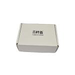 Wholesale Logo Custom Mailer Packaging Small Folding Cardboard Box White Package