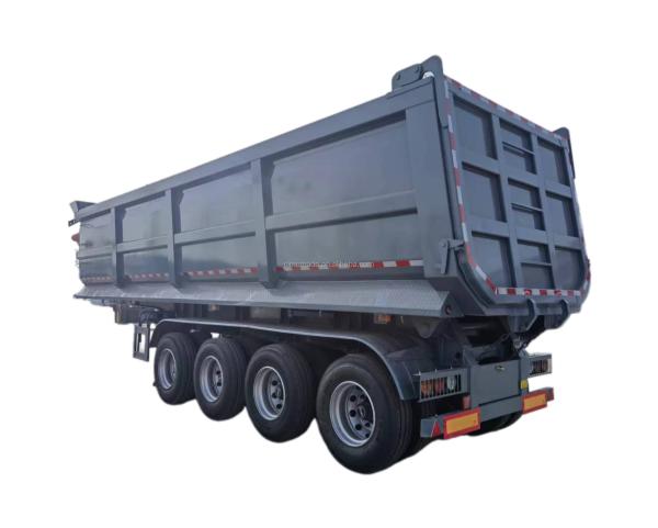 CIMC Steel Tipper Dump Semi Trailer The Perfect Combination of Strength and
