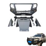 Car Body Kit Steel Front Bumper for Nissan Navara NP300 Original Car Hole
