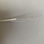 UL1285 PVC or silicone rubber spiral heating wire
