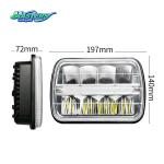Masters 42W 2600LM 6500K H4 5*7 Inch Daytime Running Light IYF-196-S-08P-001-R