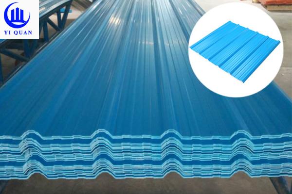 3 Layer Upvc Heat insulation Roofing Sheet Factory Roof Heat Resistant Fire