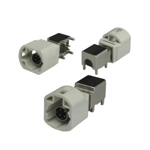 Wholesale FAKRA HSD Connector 4Pin Right Angle Type For Car GPS Telematics from china suppliers