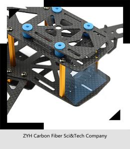 Wholesale perfect surface, carbon fiber plate for UAV parts,RC chassis CNC cut from china suppliers