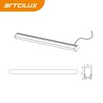 A2403 Long-Lasting Decorative Strip Light 1000*27*27mm DC12V SMD2835 60PCS/M 7