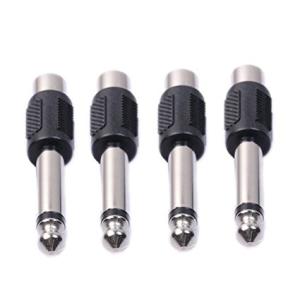 Wholesale RCA audio connectors , 6.35mm Male Mono Audio Adapters Connectors Plugs from china suppliers
