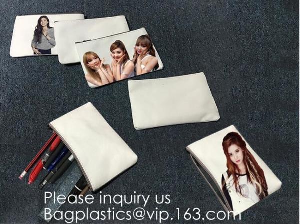 Canvas Pencil Bag Factory Student Creative Canvas Stationery Bag Korean Version