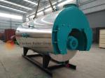 0.5-20 T/H High Efficiency Natural Gas Steam Boiler Three Return Fire Tube