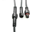 06 poles circular male female waterproof connector,3poles mini connector for LED