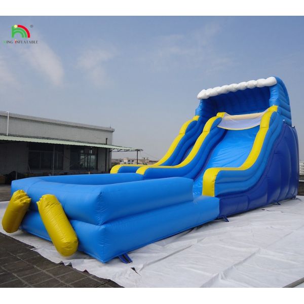 Commercial Inflatable Bouncers Jumping Castles With Pool And Slide Combo Inflatable