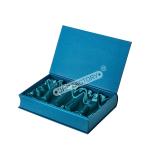 Luxury Gold Foil Secret Hollow Book Box For Elegant Gift Packaging