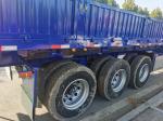 3 Triple Axle Cargo Trailer Side Wall Cargo Semi Trailer Truck 40-60 Tons