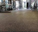 Pure Color or Black Ground EPDM DOT Gym Rubber Floor Tile in Thicknesses From