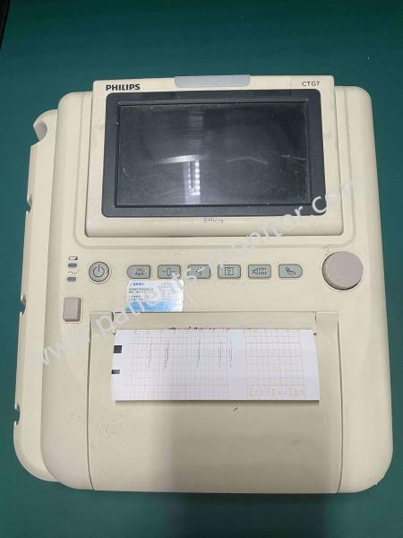 PHiliph Goldway CTG7 Fetal / Meternal Monitor For Repair Used Bedside Medical