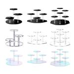 Assembled Acrylic Display Stand For Action Figures Dolls Jewelry Perfume