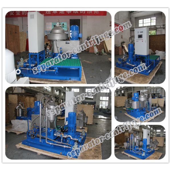Variable Discharge Centrifugal Separator Oil Purifier Centrifuge 14000LPH