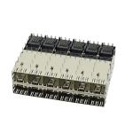 1761327-2 SFP Cage Connector 2x6 Port 20 X 12 Position 16 GB/S Through Hole