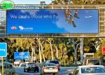SMD P10 Advertising RGB LED Display Screen Outdoor with Nationstar , Energy