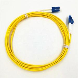 Wholesale Good Durability LC UPC Patch Cord Single Mode , G657 Simplex Fiber Patch Cord from china suppliers
