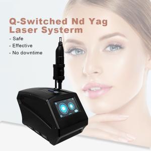 Wholesale Black Nd Yag Q Switched Laser Eyebrow Tattoo Removal Machine Carbon Peel Skin Whitening from china suppliers