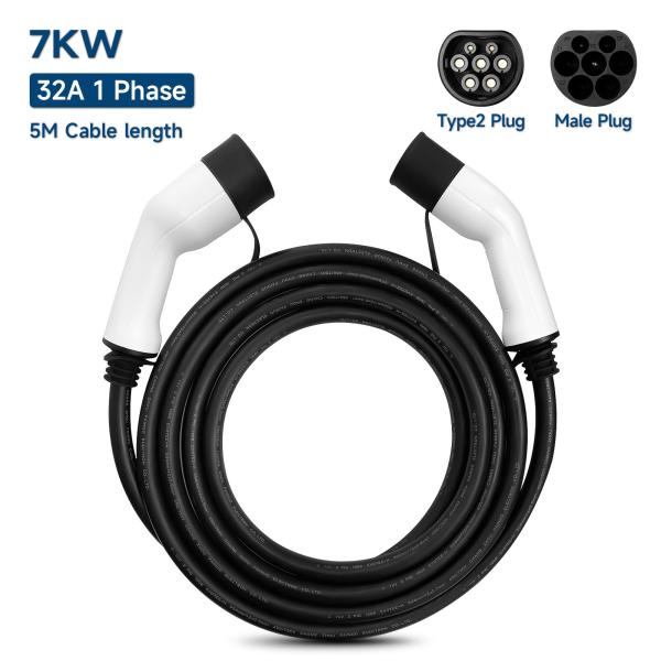 E-mingze High Quality 32A Electric Vehicle Charging Cable 7KW Electric Vehicle