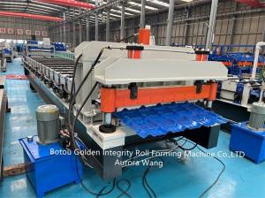 Wholesale Building Material Metal Glazed Tile Machine 5-6m/Min High Speed from china suppliers