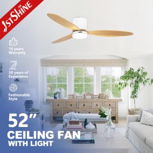 Wholesale 1stshine 52 Inches LED Ceiling Fan with Light and Remote Control Home Office Lightin from china suppliers