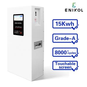 Wholesale Power Wall Mounted 300Ah 48V LiFePo4 Battery Lithium For Solar With Smart BMS from china suppliers