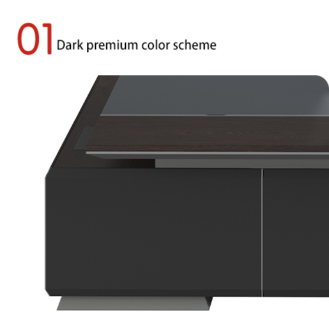 Solid Wood Office Desk, Simple And Modern Office Desk And Chair Combination, Light Luxury Manager, Single Person Desk, Large Shift Desk, Boss Desk