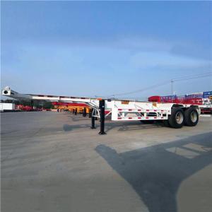 Wholesale 20Ft Containers Q345B 2 Axle 40Ft Skeletal Chassis Trailer from china suppliers