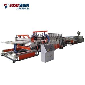 Wholesale WPC PVC Foam Plate Making Machine Furniture Board Kitchen Cabinet 50 HZ 3 Phase from china suppliers