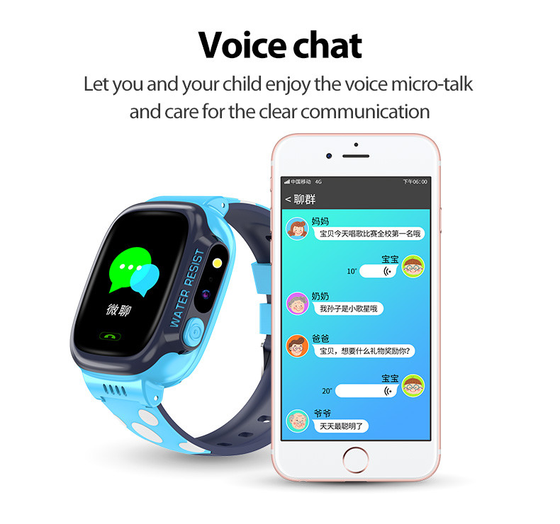 HL92 smart watch Y92S Kids Waterproof Customized 2G Wifi Children SOS