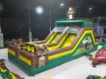 Giant Inflatable Jumping Bouncer Slide Obstacle Course Inflatable Game Obstacle