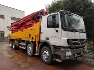 Wholesale 49m Used 2012 Putzmeister Pump Truck 331KW With Mercedes Benz Chassis from china suppliers