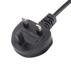 Wholesale Customized UK Power Cord 2 Pin 3A 5A 10A 13A 250V BS1363 For Computer from china suppliers