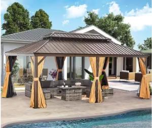Wholesale Metal Gazebos Durable Outdoor Solutions for Your Space from china suppliers