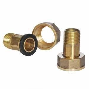 Wholesale Water Meter Couplings Brass or Bronze Nuts and Liners for Gas Water Meter from china suppliers