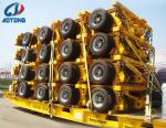 Semi-Trailer for Heavy Equipment Transport Multi-Axle Hydraulic Low Bed Truck