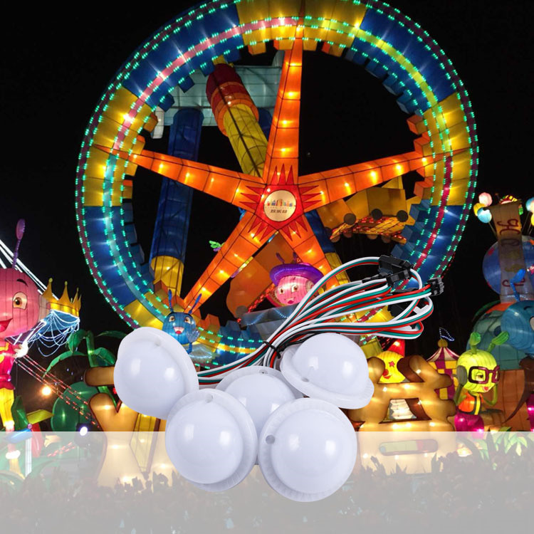 Fantasy Running Horse 2W 60mm SMD5050 GRB LED Amusement Lamp with IP67