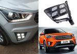 New Design Fog Lamps Daytime Running Lights for Hyundai 2014 2015 IX25 Creta