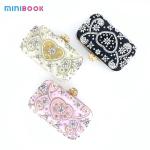 Luxurious 20*6*11.5CM Rhinestone Embroidered Diamond Clutch Bag for Elegant