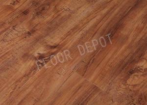 Wholesale Wear Resistant HDF Laminate Wood Flooring AC4 Carb2 V Groove EIR Waxed Crystal Surface from china suppliers
