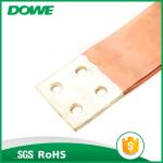 China supplier tinned copper foil flexible connectors electrical busbar