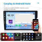 Universal Car Radio Android Touch Screen Car Audio GPS FM Stereo with Reverse