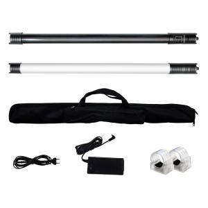 Wholesale 2ft handheld Photography Light Stick 8800mah Battery Powered Tube Light Wand DMX Bluetooth App Control from china suppliers